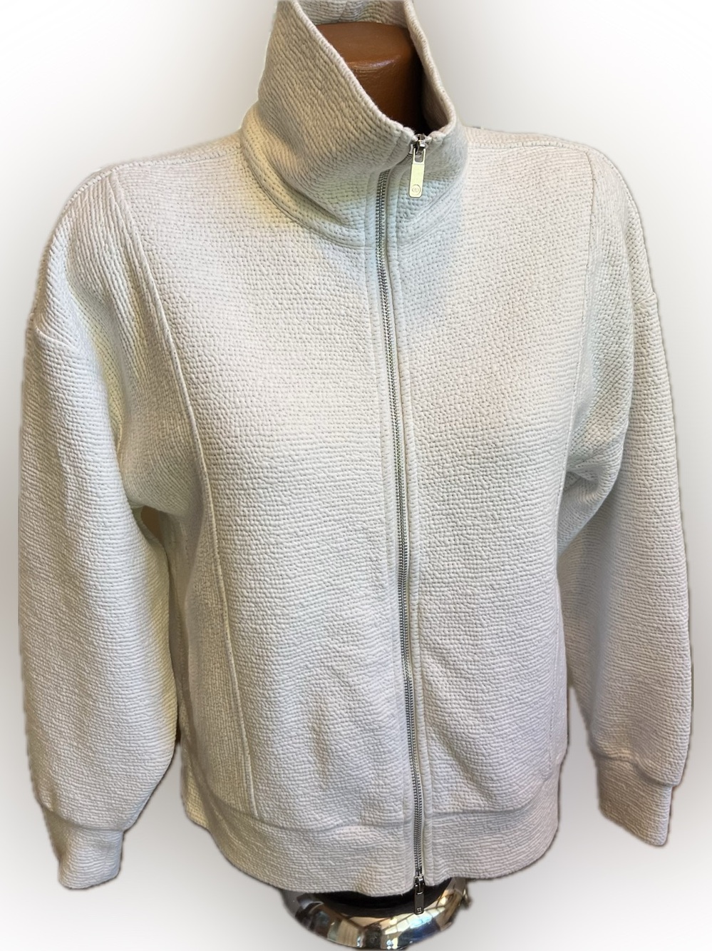 Calia funnel neck textured oversized athletic jacket super lovely!! M bust: 46”